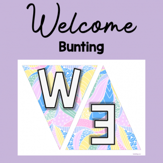 Welcome banner cover