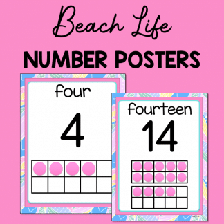 Number posters 1-20