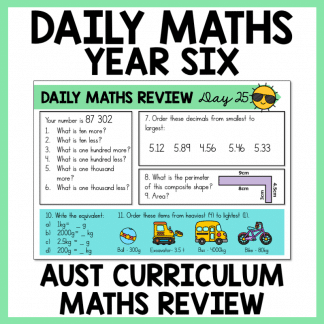 Daily Maths Review Year 6