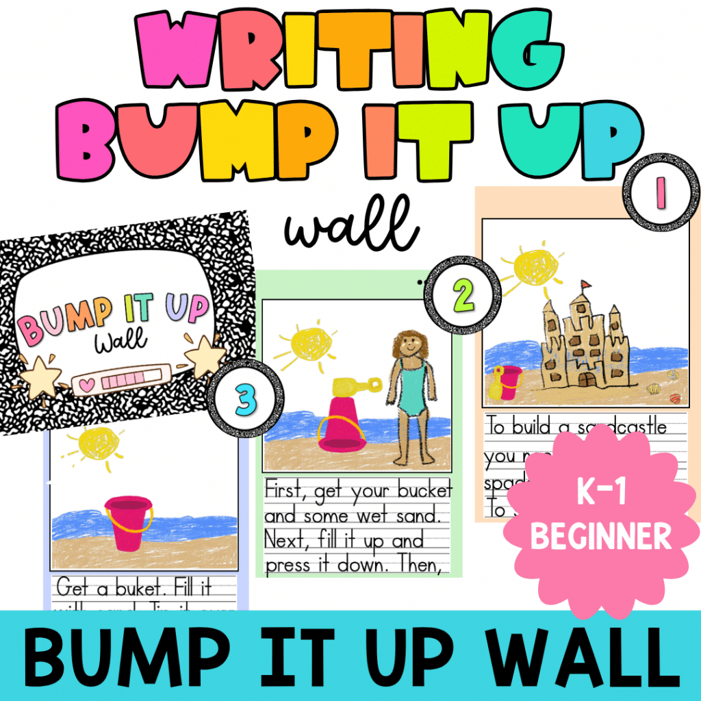 writing bump it up wall
