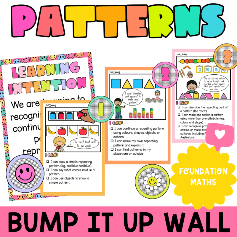 foundation patterns bump it up wall