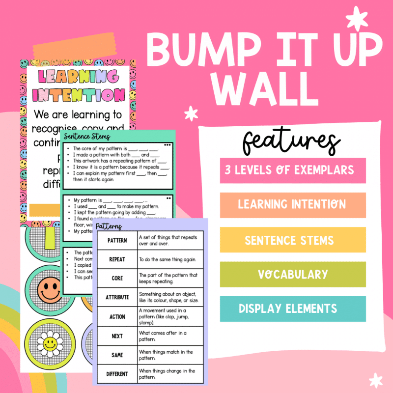 Foundation Maths Patterns Bump It Up Wall - Image 2