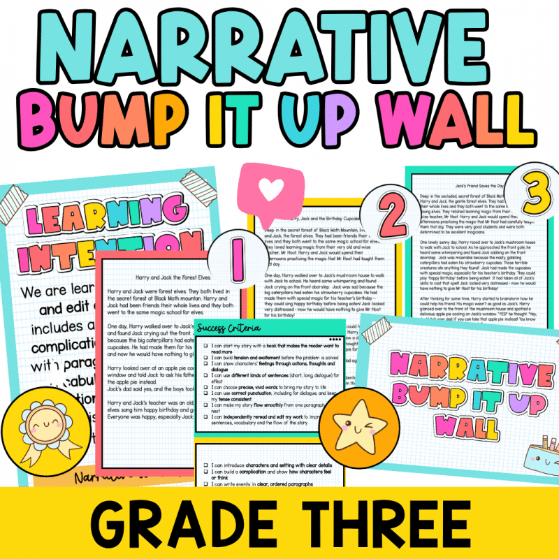 grade 3 narrative