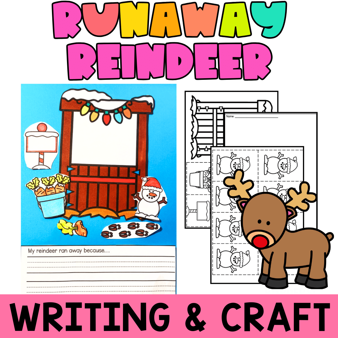 Runaway Reindeer Writing and Craft