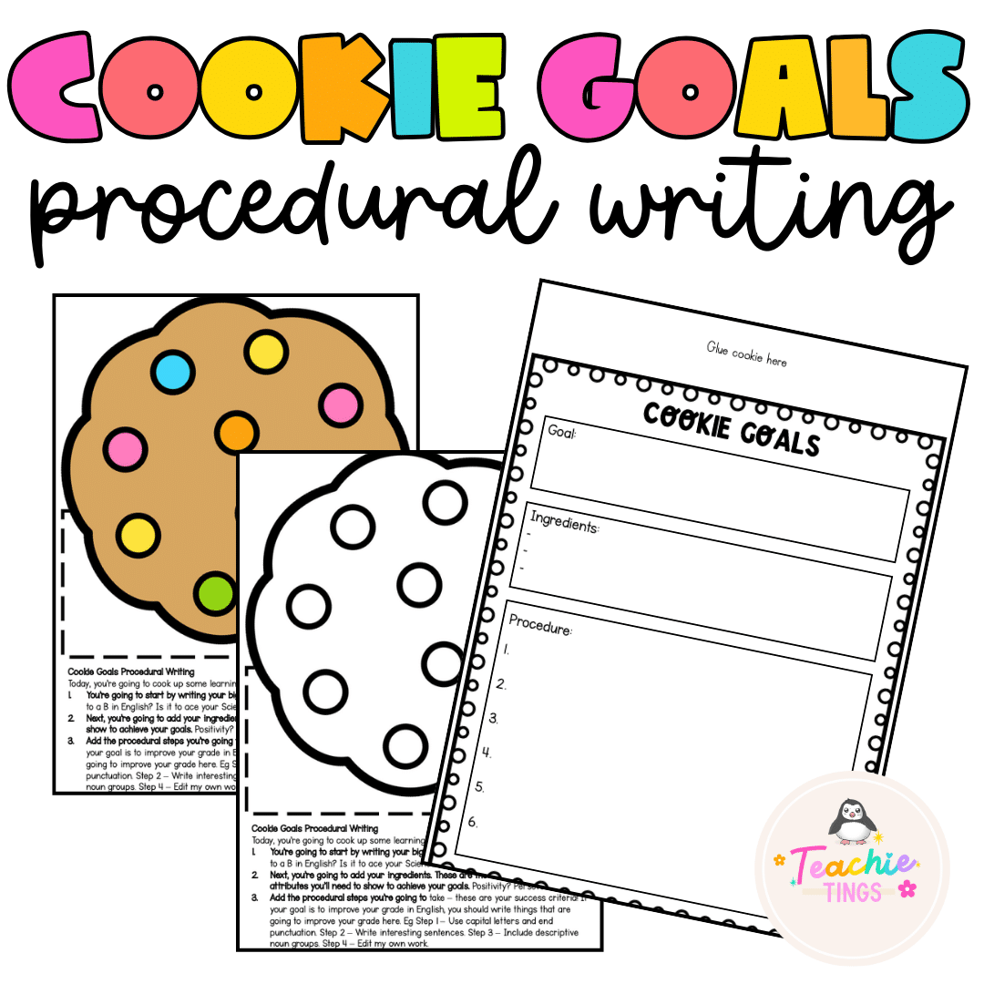 Cookie Goals: Student Goal Setting through Procedural Writing - Image 2