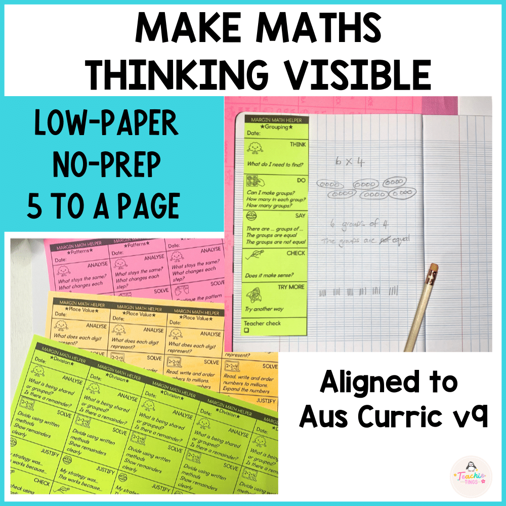 Margin Maths Problem-Solving Routine K-2 - Image 2
