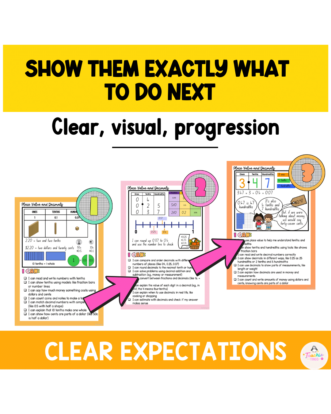Math Bump It Up Walls Bundle P–6 | Success Criteria & Learning Goals - Image 4