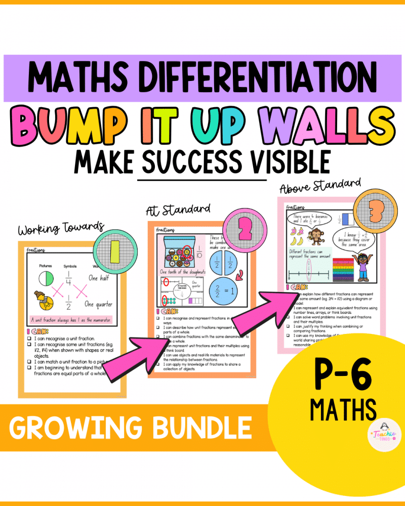 P-6 Maths Bump It Up Wall Bundle