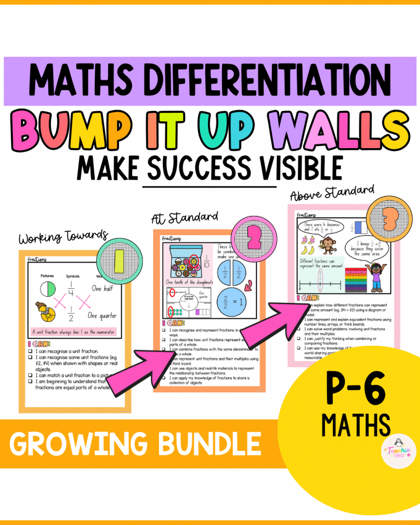 P-6 Maths Bump It Up Wall Bundle