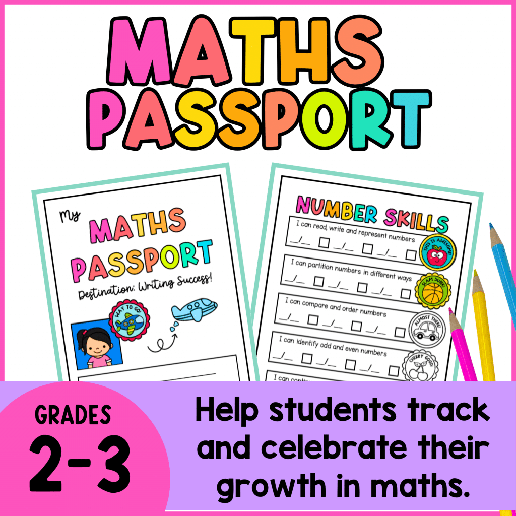 Year 3 Maths Success Passport Maths Goals, Success Criteria