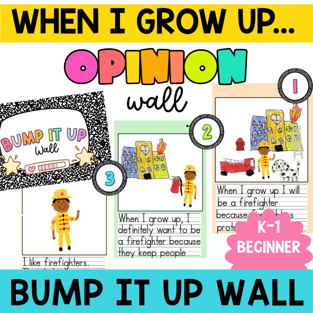 community helpers opinion writing