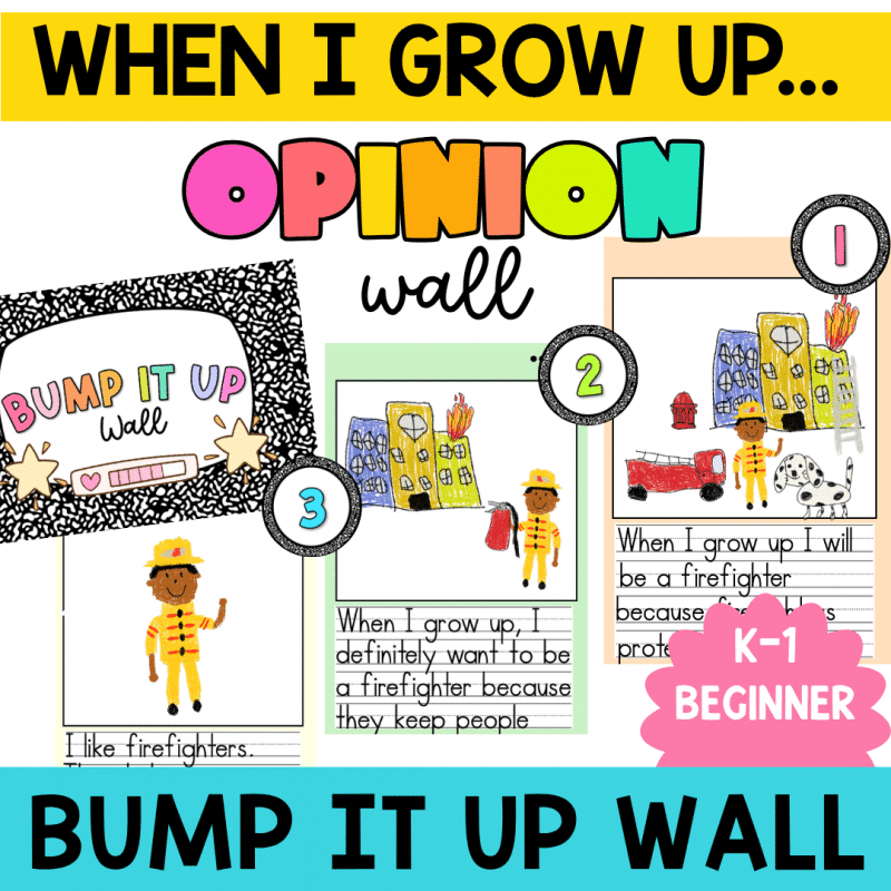 community helpers opinion writing
