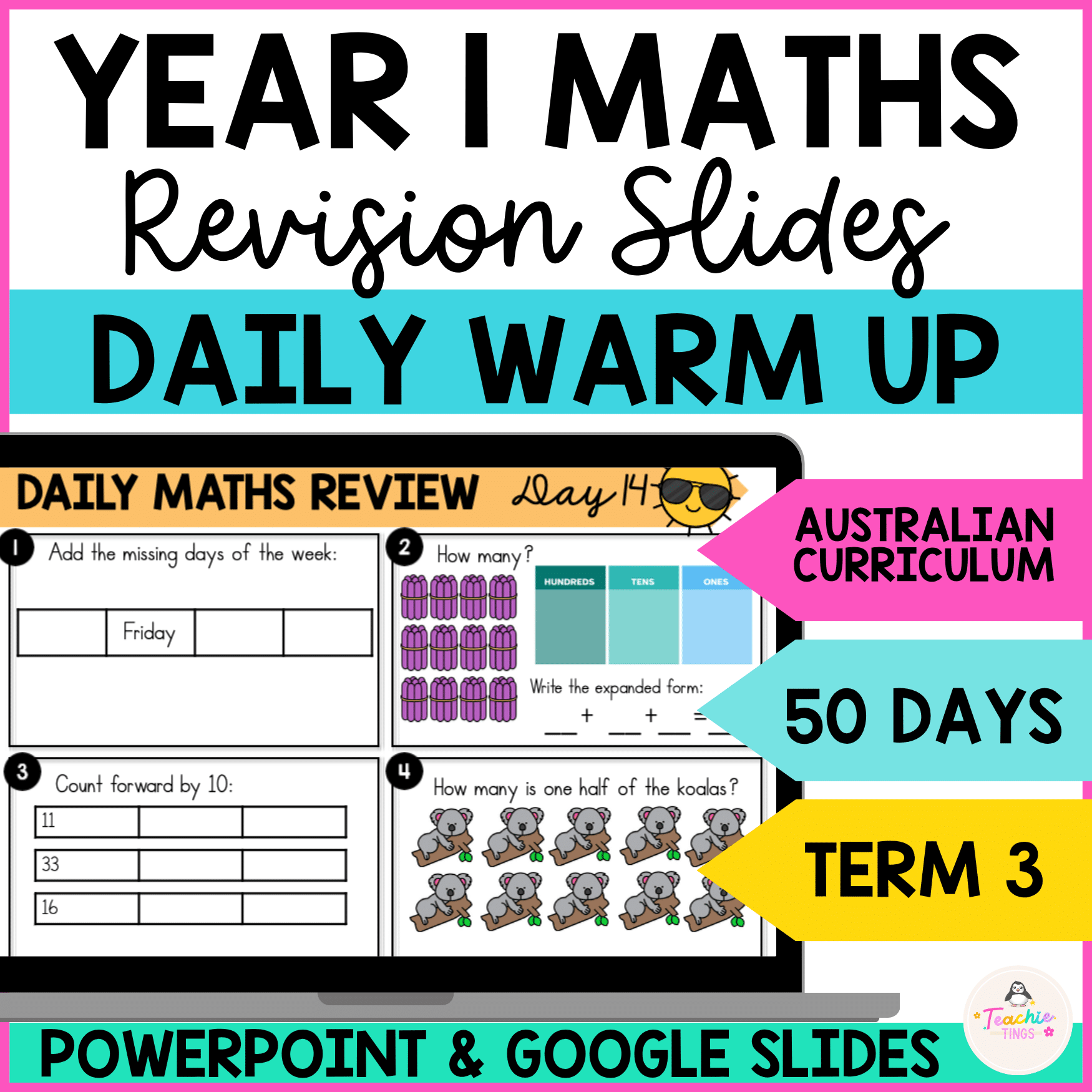 year 1 daily maths slides